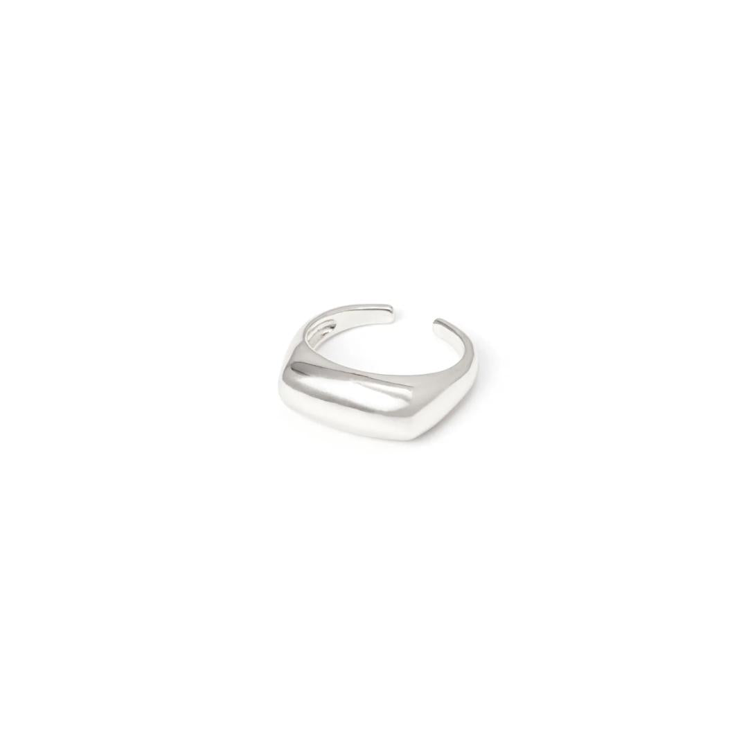 Anello con top rettilineo Rania