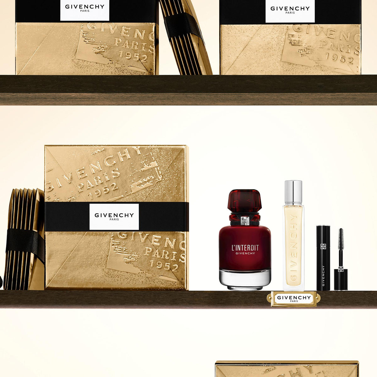 Cofanetto L'Interdit Eau de Parfum Rouge, Travel Spray e mini Mascara