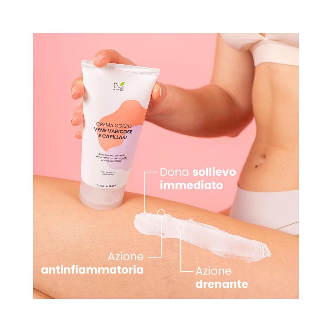 Crema Vene Varicose e Capillari
