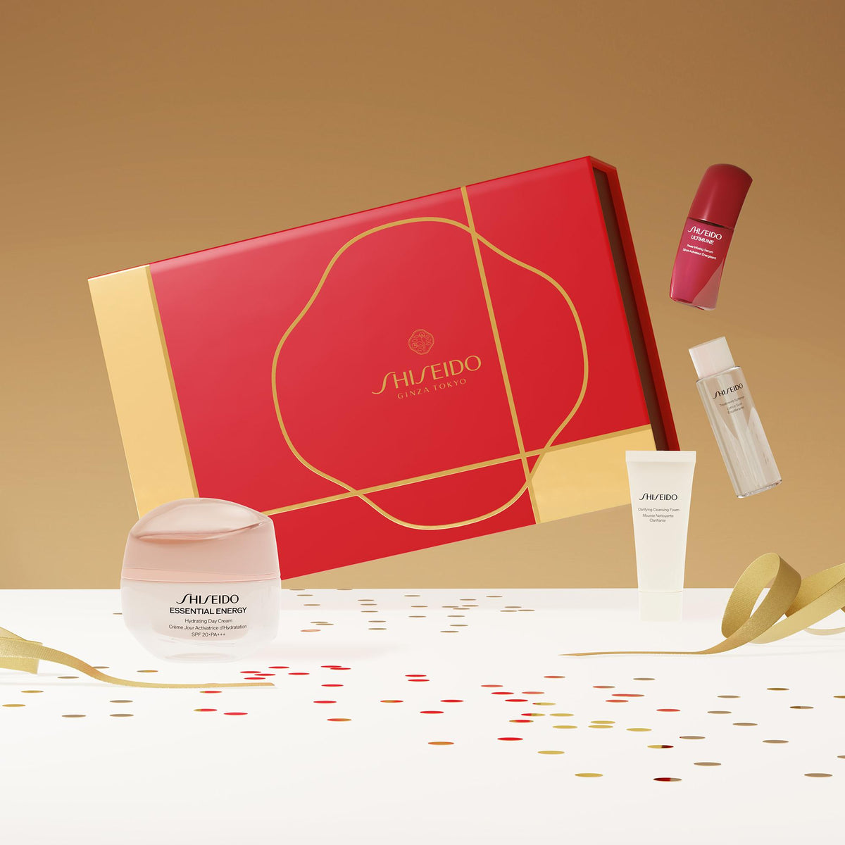 Cofanetto Shiseido Essential Energy Holiday Kit