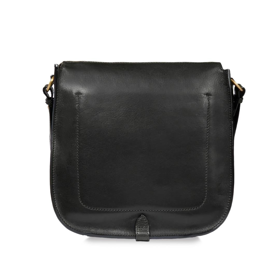 Borsa tracolla in pelle donna con chiusura zip Isidora