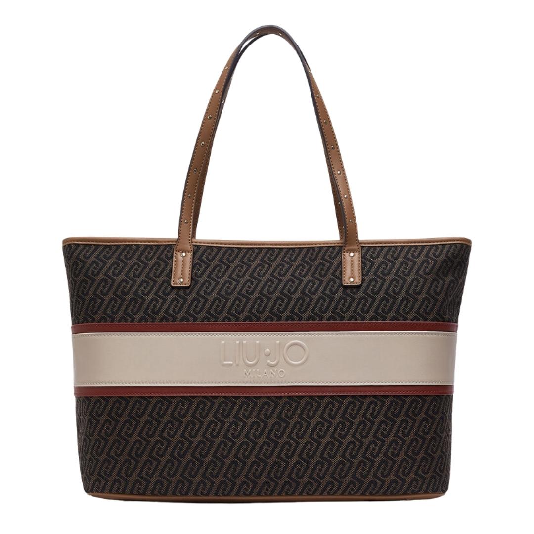 Borsa Tote Media Monogram