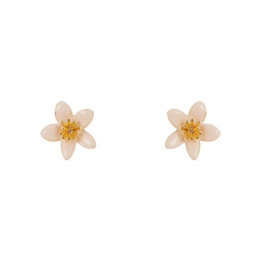 Orecchini fiore a cinque petali Hanami