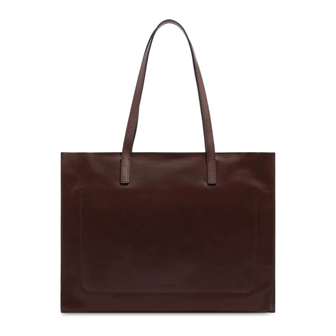 Borsa Shopper in Pelle MIRRA