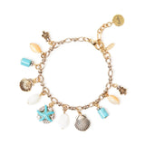 Bracciale catena e charms Maresia