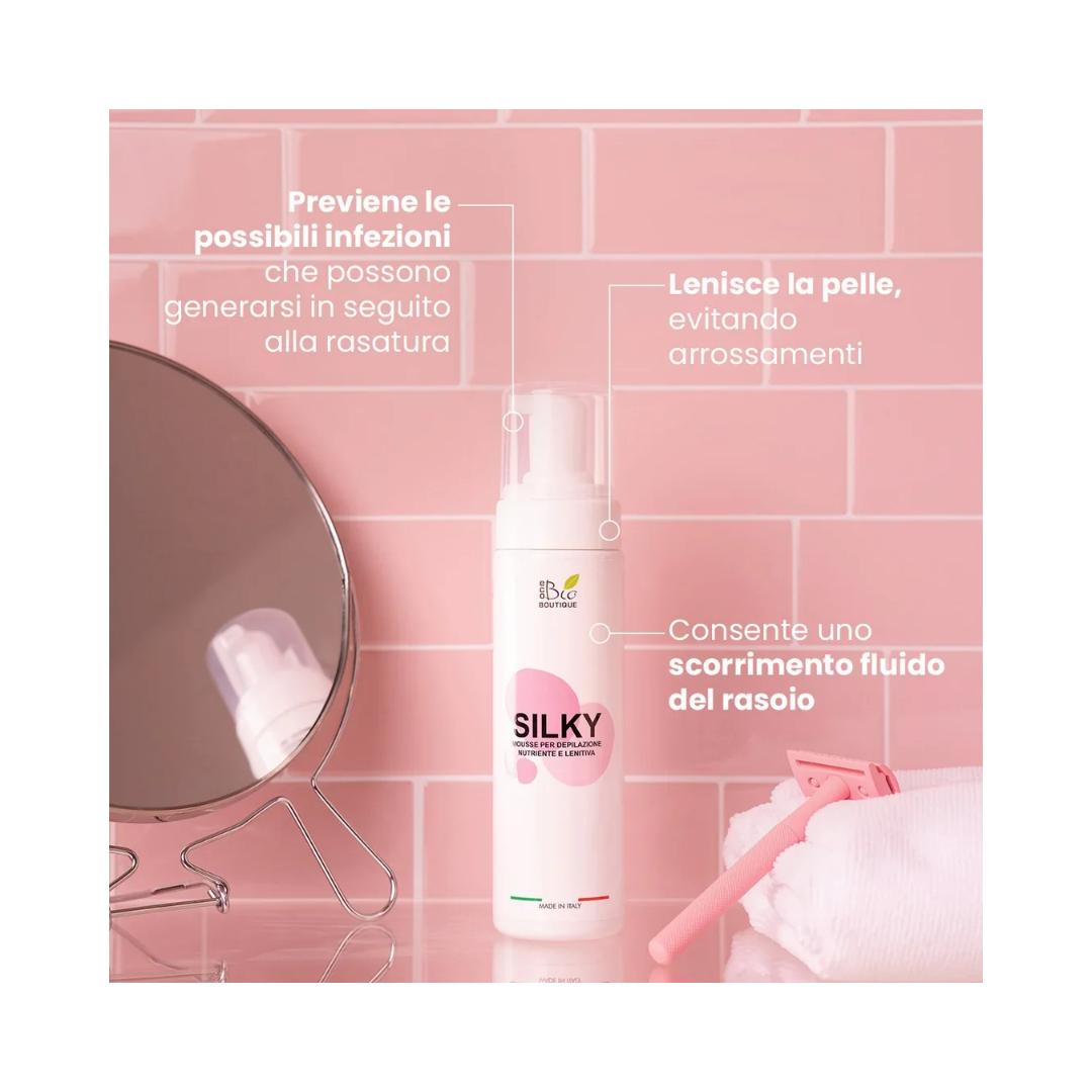 Silky Mousse per la Rasatura