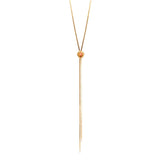 Collana serpentina a cravatta Ribera
