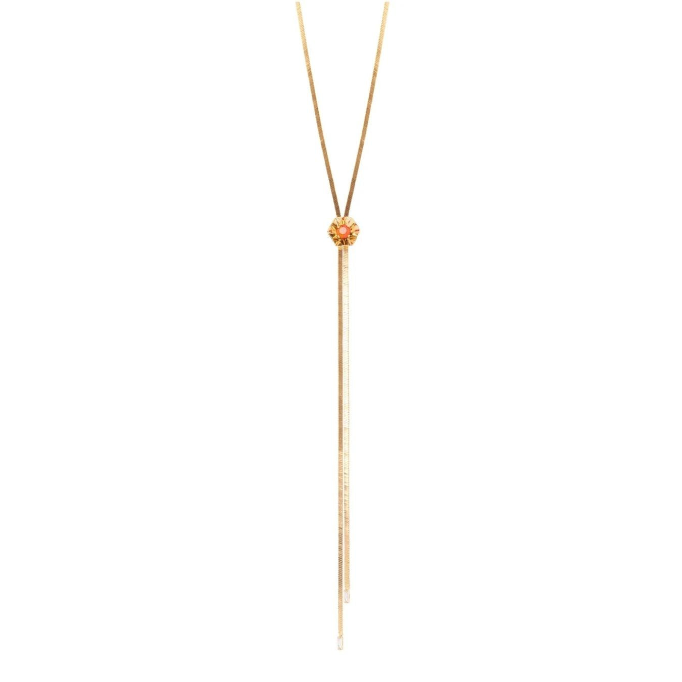 Collana serpentina a cravatta Ribera