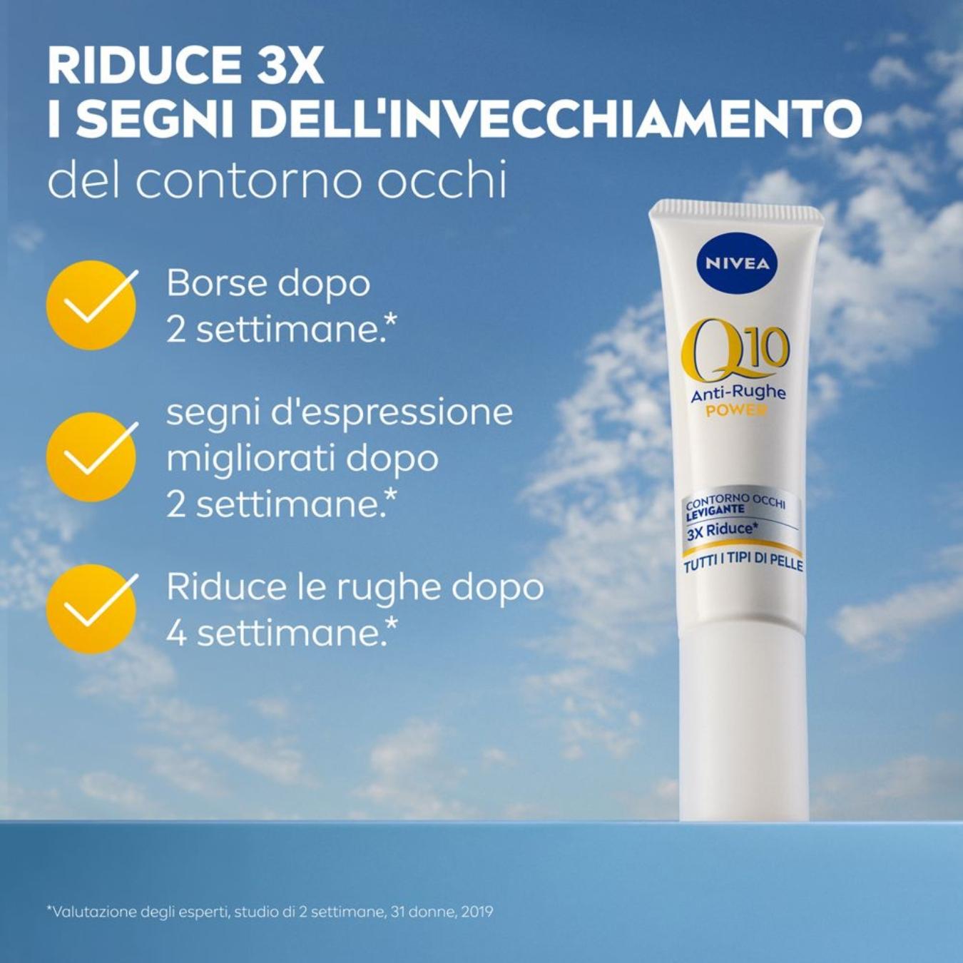 Nivea Q10 Anti-Rughe Power Contorno Occhi Levigante