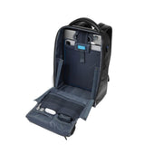 BLUE SQUARE Zaino Fast-check in Pelle Porta Pc 14"
