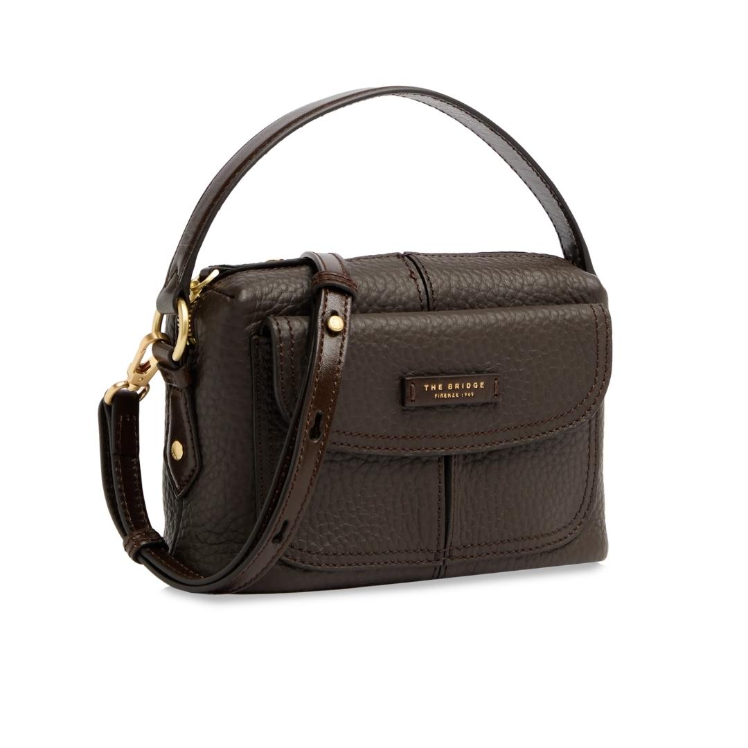 Borsa a Mano Piccola in Pelle Martellata MARTINA
