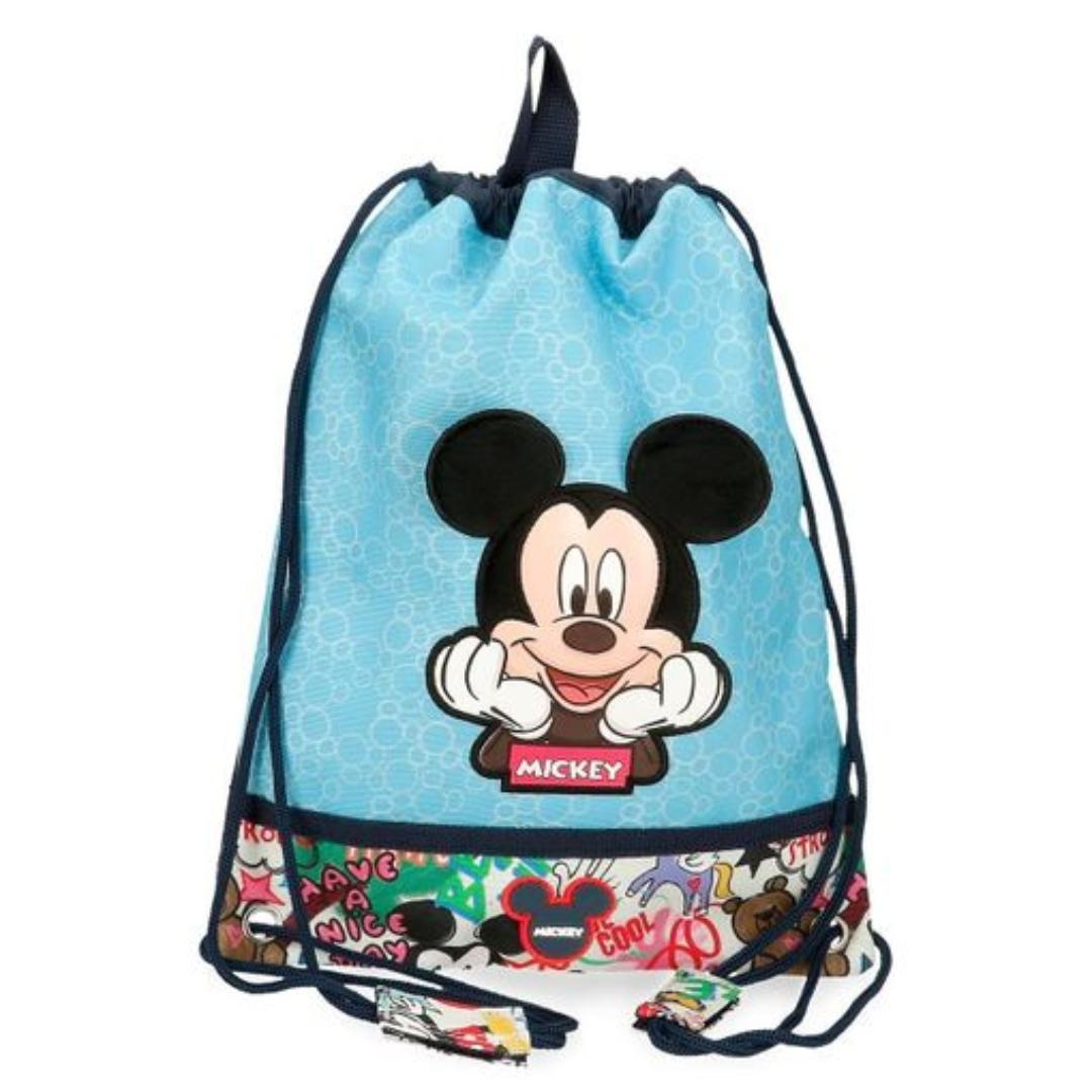 Sacca Mickey Azzurra