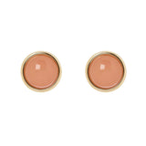 Piccoli Orecchini con Cabochon in Cornice Chantal