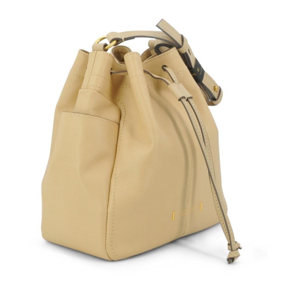 Borsa Secchiello in Pelle con Tracolla Letizia