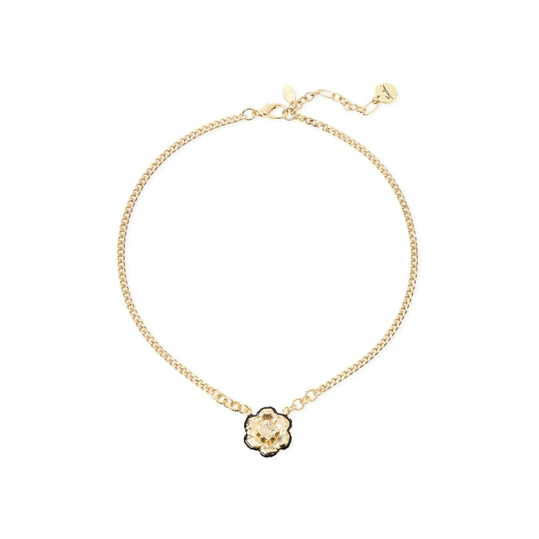 Collana Corta Groumette Fiore La Dame