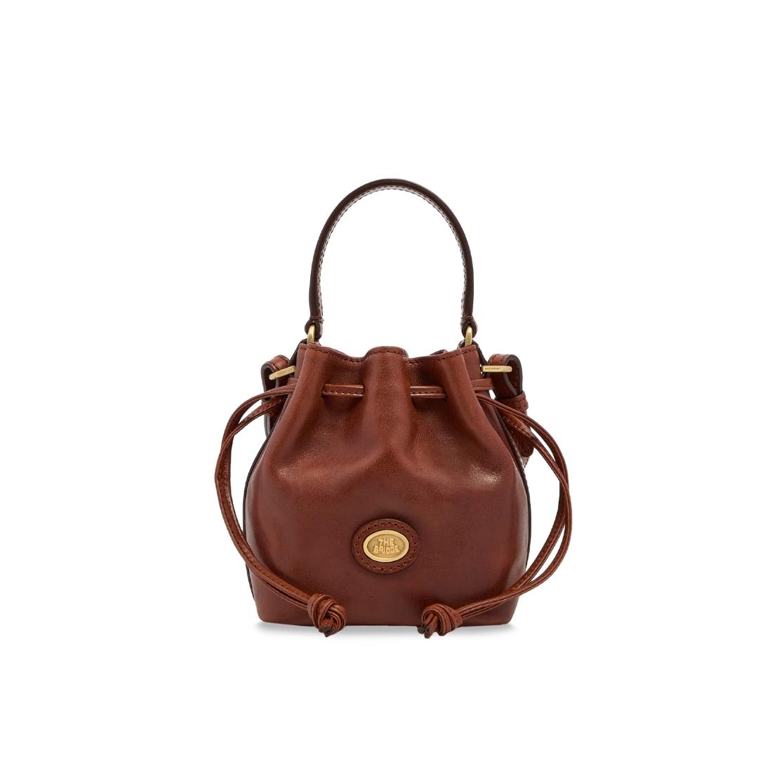Borsa Secchiello Pelle con Tracolla Mini Size