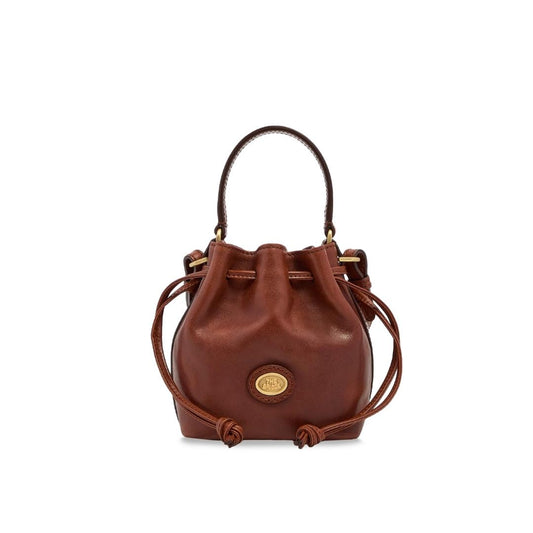 Borsa Secchiello Pelle con Tracolla Mini Size