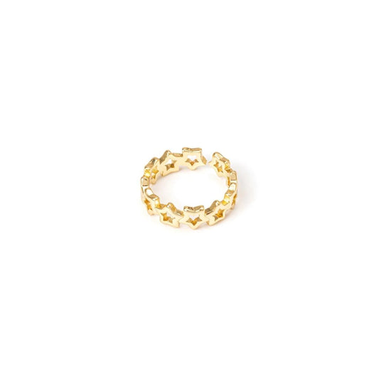 Anello a stelline congiunte Rania