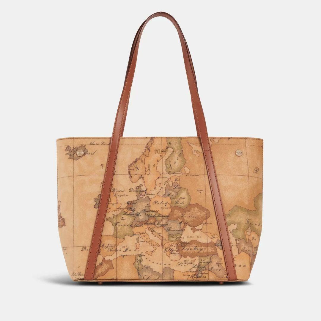 Geo Classic Shopping bag con borchiette media