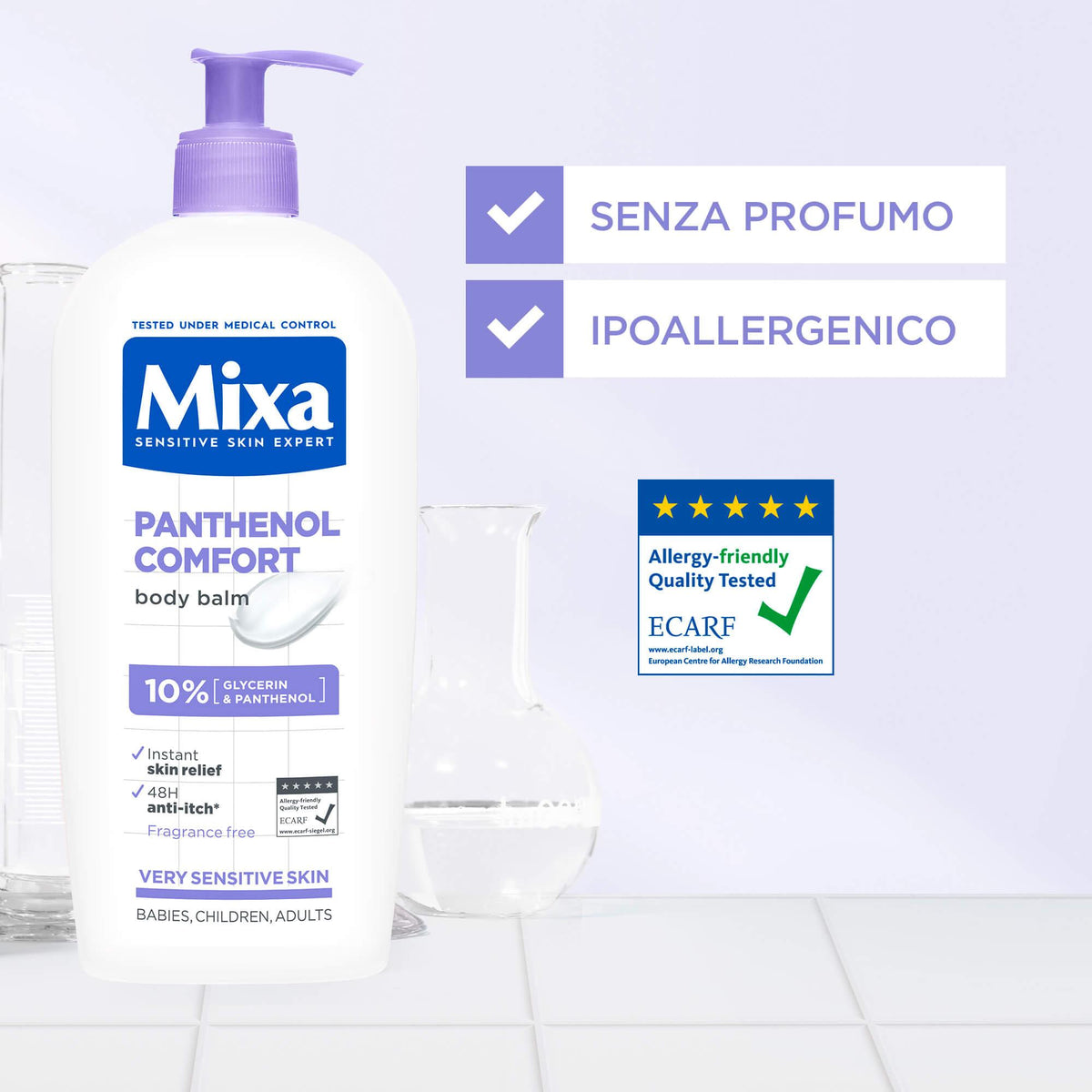 Panthenol Comfort Balsamo Ricostituente Per Pelle Sensibile