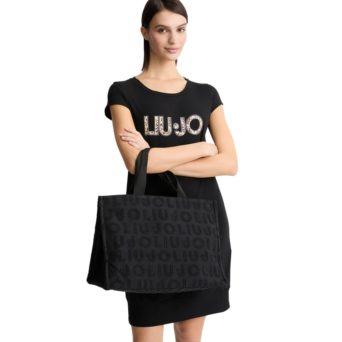 Borsa Tote Jacquard