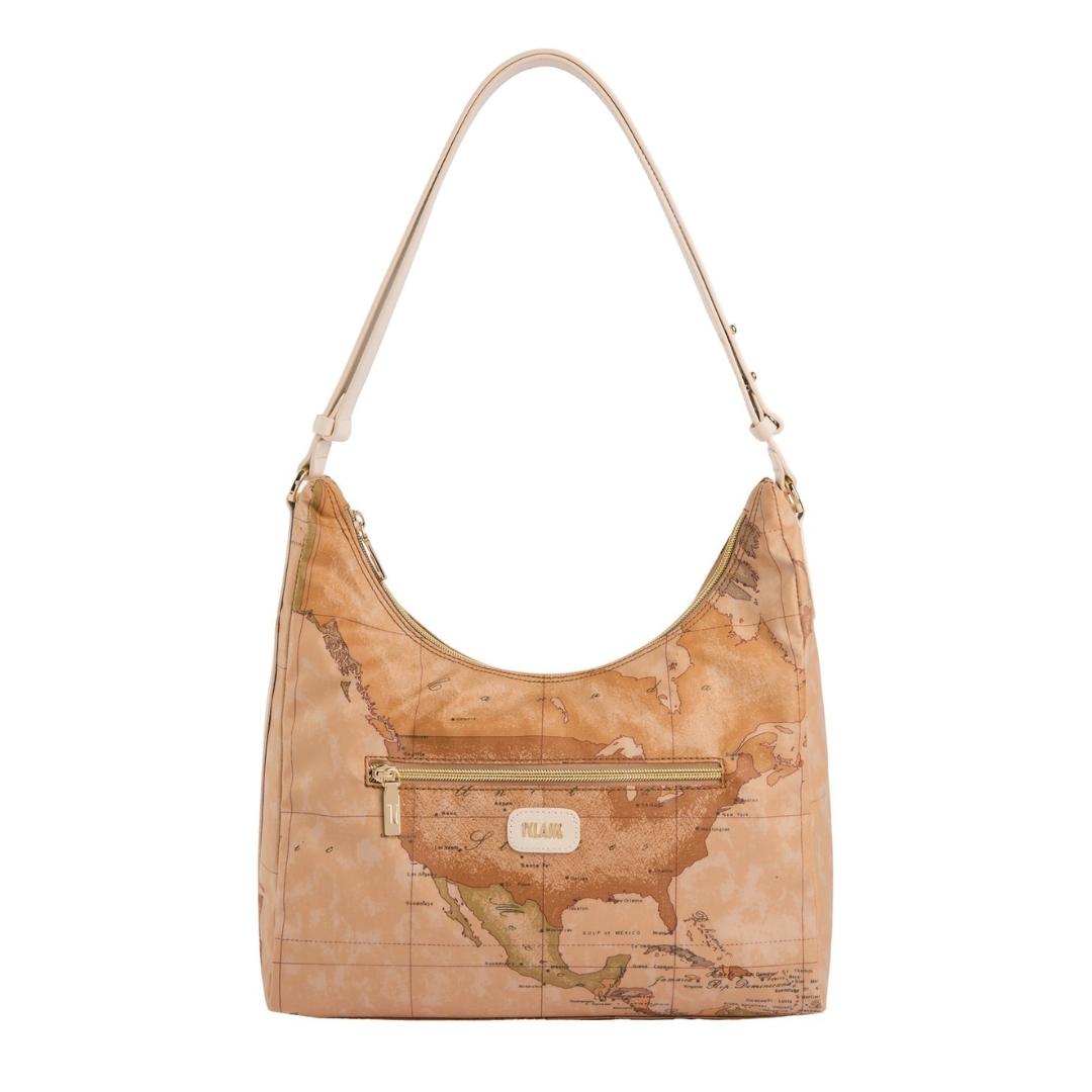 Borsa Sottospalla in essuto soft Geo Classic Soft Petals