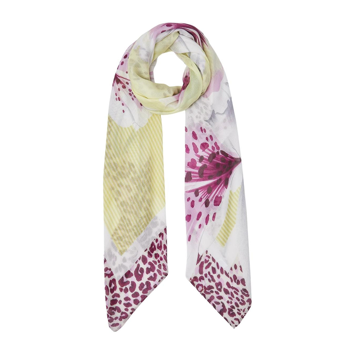 Foulard Grande con Orchidea