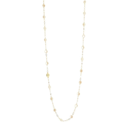 Collana lunga catena sottile e pasticche Grace
