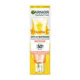 SkinActive Vitamina C Anti-UV Fluido Quotidiano Anti-Macchie Glow SPF50+