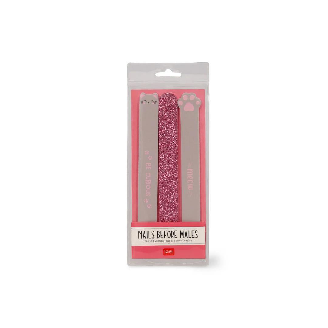 Set di 3 Lime per Unghie Nails Before Males