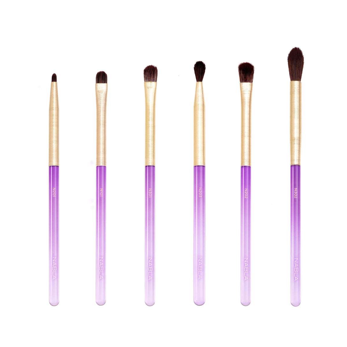 Amethyst Detail Eye Brush Set