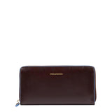 Portafogli donna grande con zip