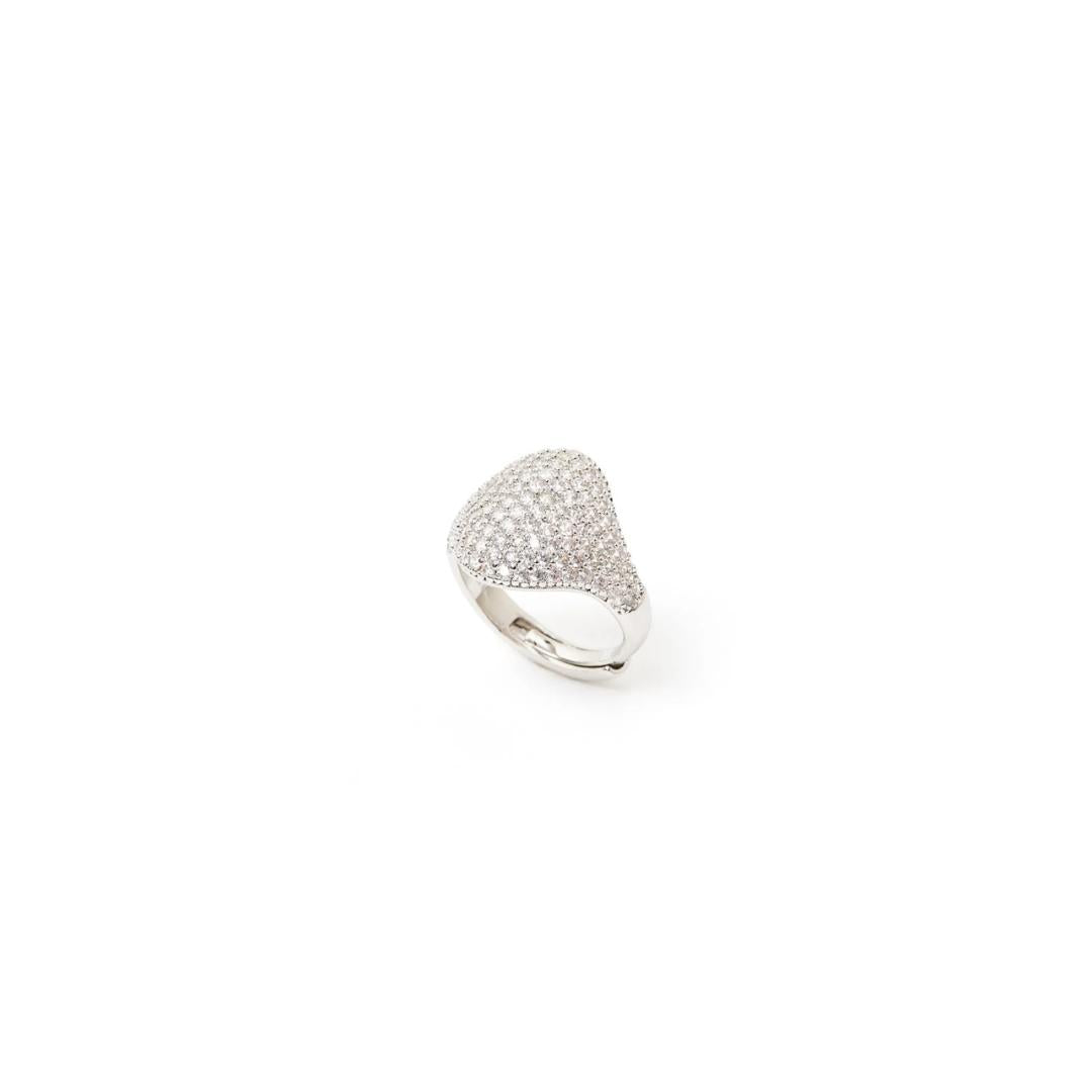 Anello Fascia Pavè Deva