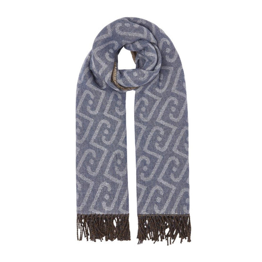 Stola Monogram con Frange