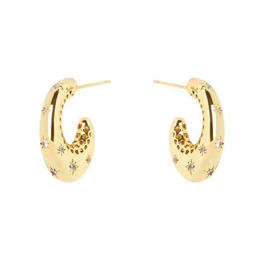 Orecchini a Cerchietto Affusolato Aldebaran