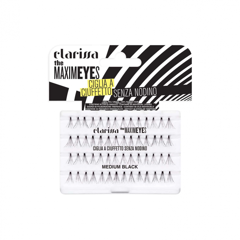 Maxieyes Glam Lashes Ciglia a Ciuffetto Senza Nodino