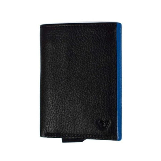 Iron 4.0 Porta Carte di Credito a Libro con Tasca Porta Banconote