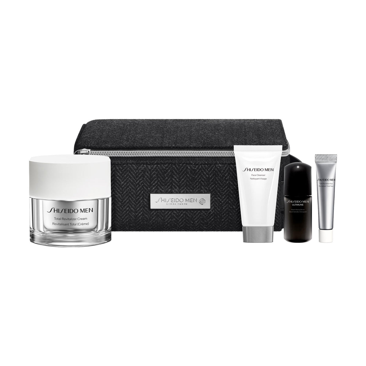 Cofanetto Shiseido Men Total Revitalizer - Holiday Kit Skincare Uomo