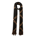 Sciarpa con Logo Maxi Rombo