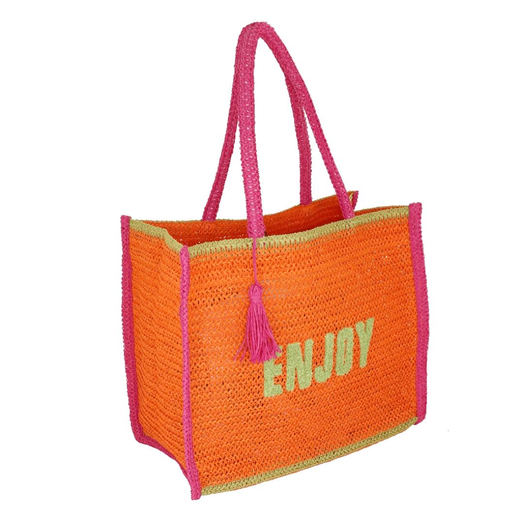 Borsa Mare M Crochet Colorful