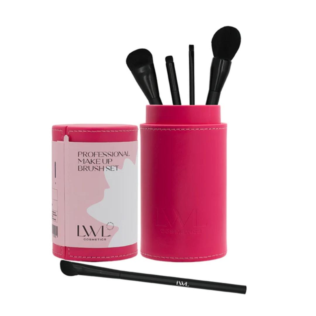 Make Up Brush Set Pink Edition