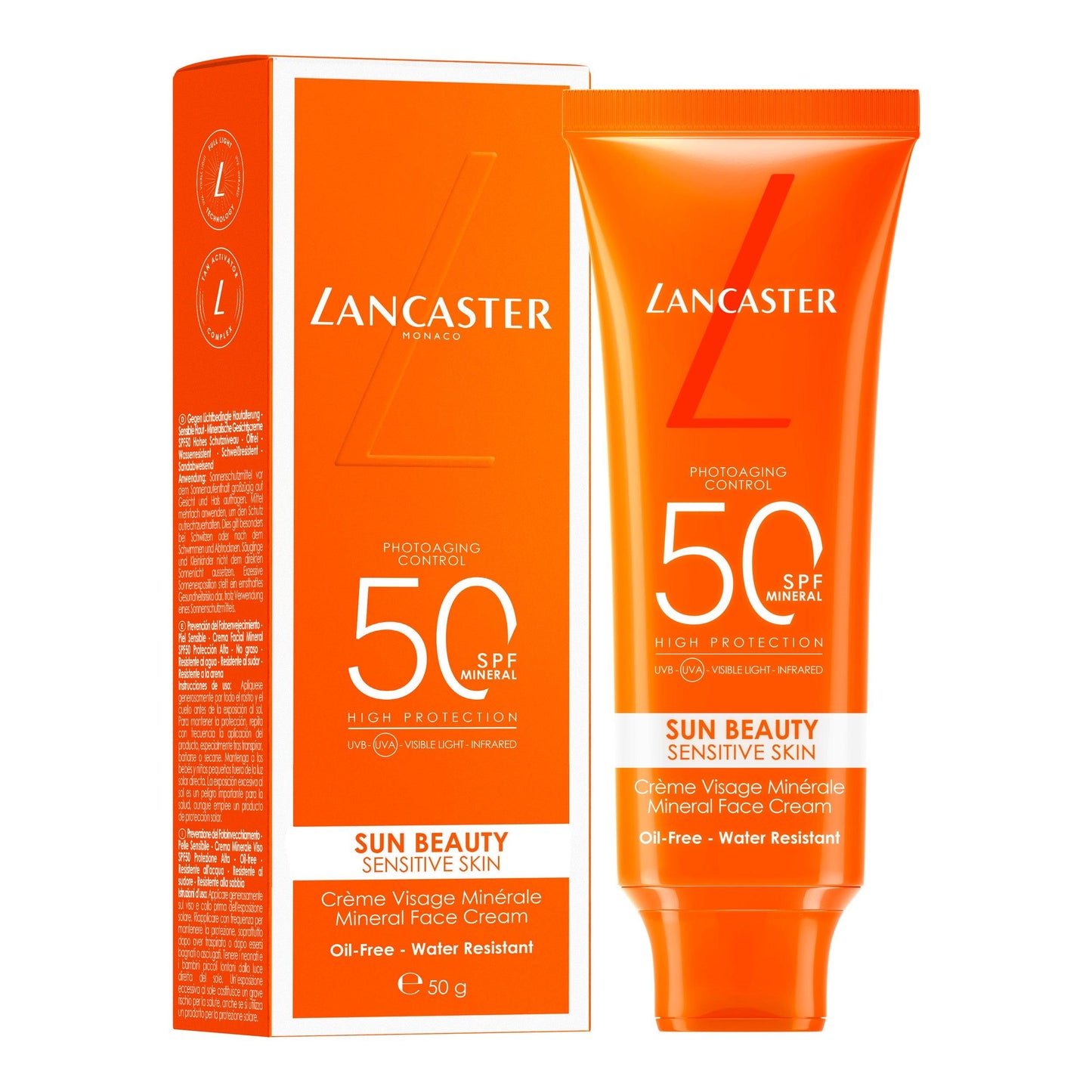 Sun Sensitive Mineral Face Cream SPF50