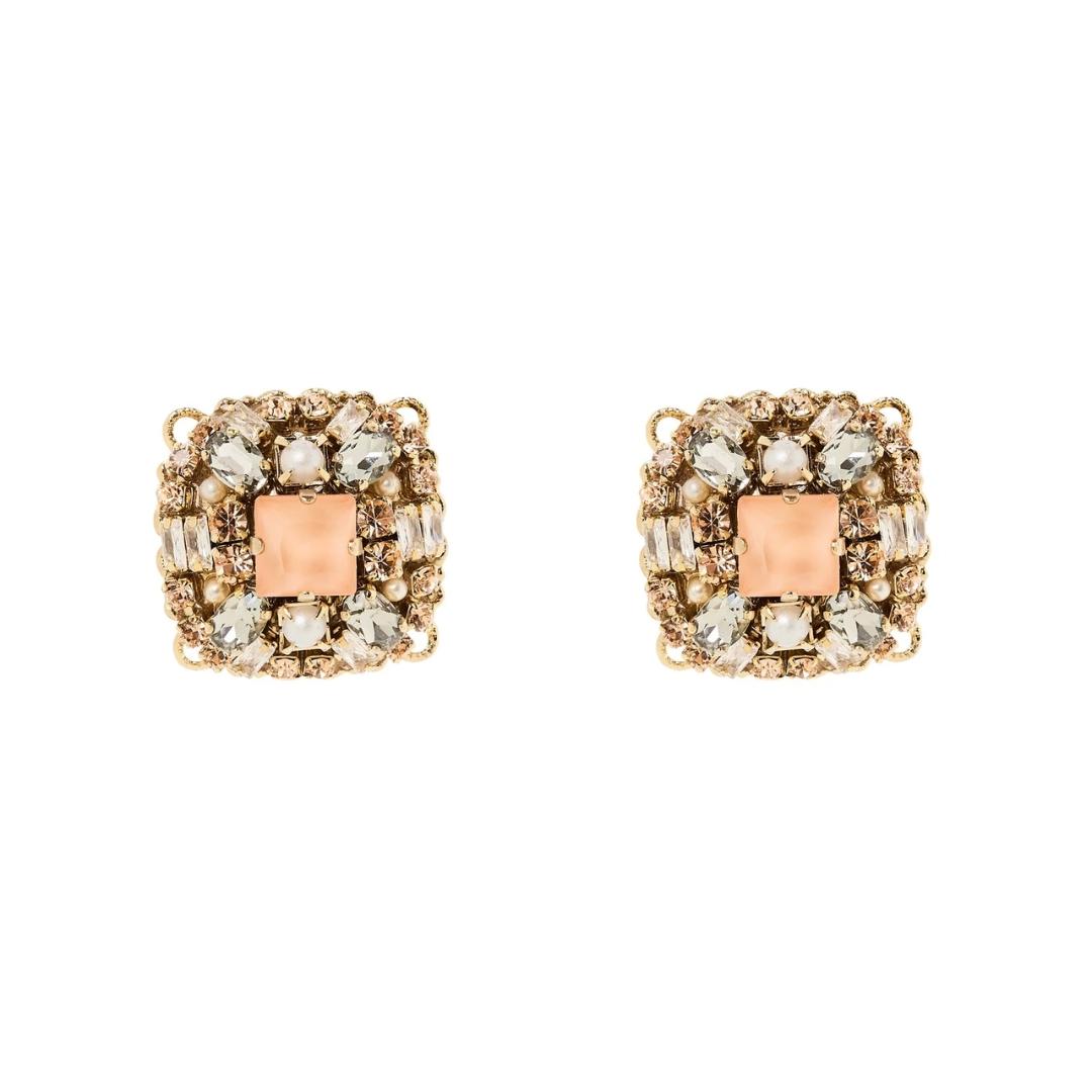 Orecchini Piccolo Charm Quadrato Hera