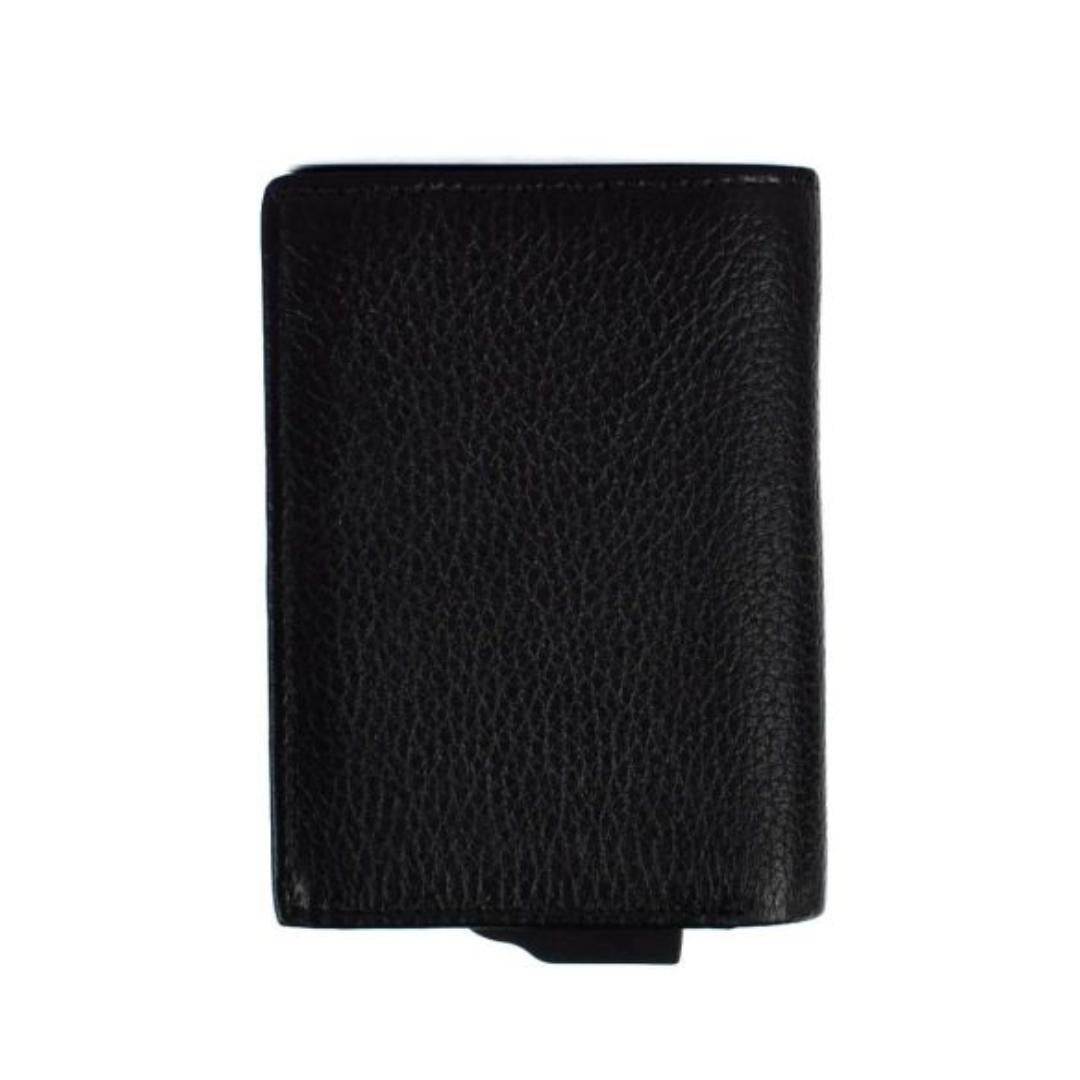 Iron 4.0 Porta Carte di Credito a Libro con Tasca Porta Banconote