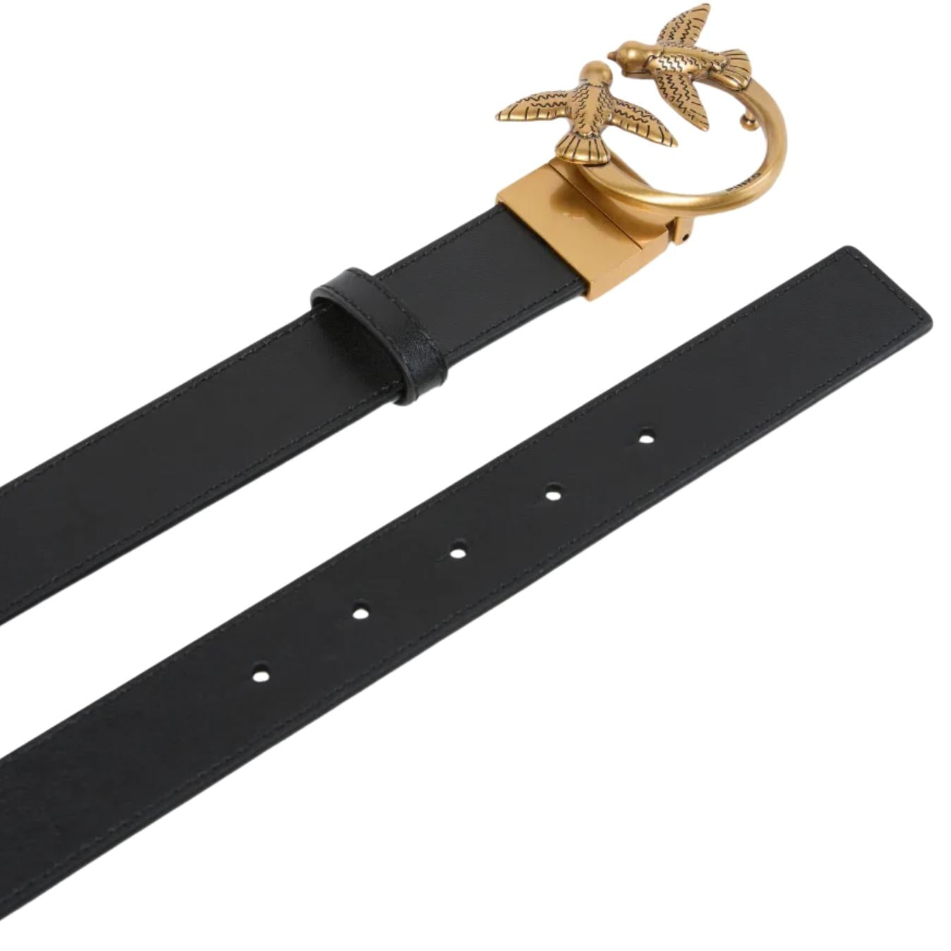 Cintura Double Face con Fibbia Love Birds 3cm