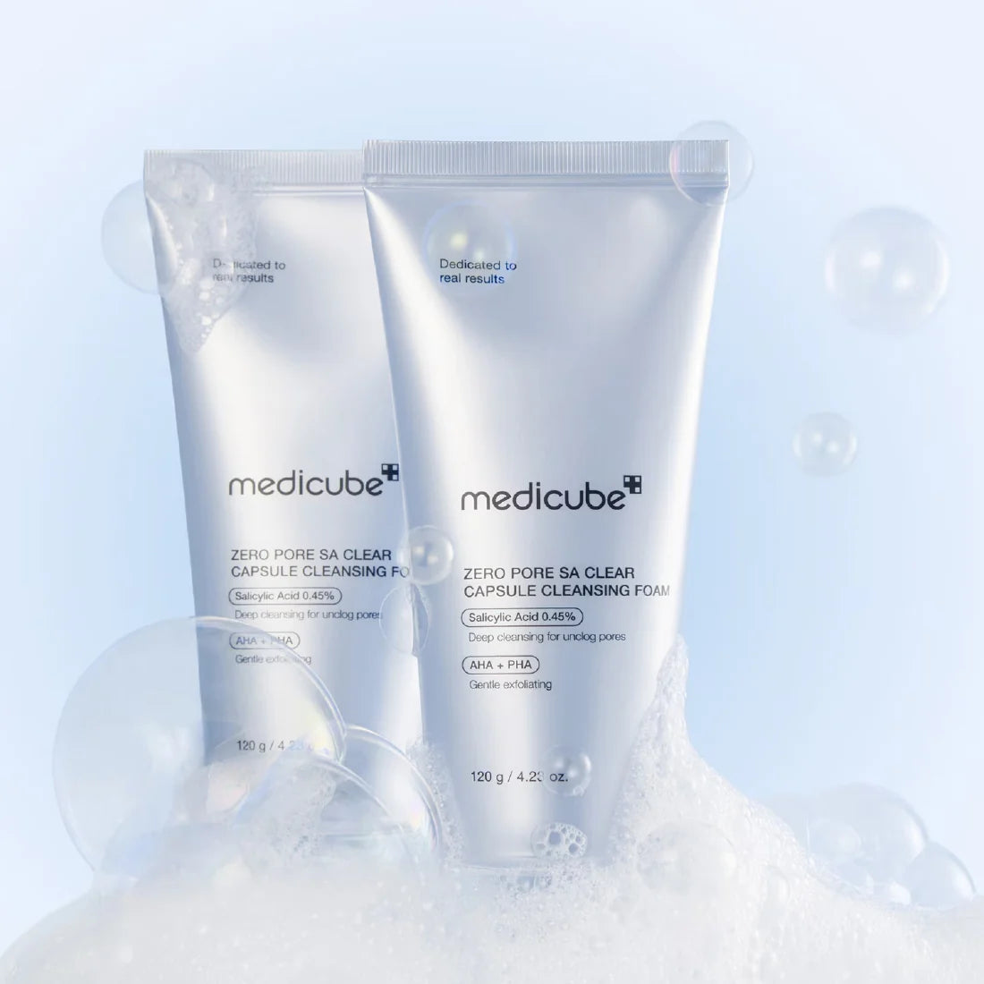 Zero Pore SA Clear Capsule Cleansing Foam