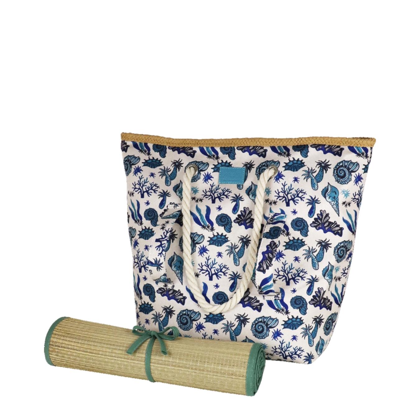 Borsa Mare L Stuoia Conchiglia