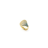 Anello Fascia Pavè Deva