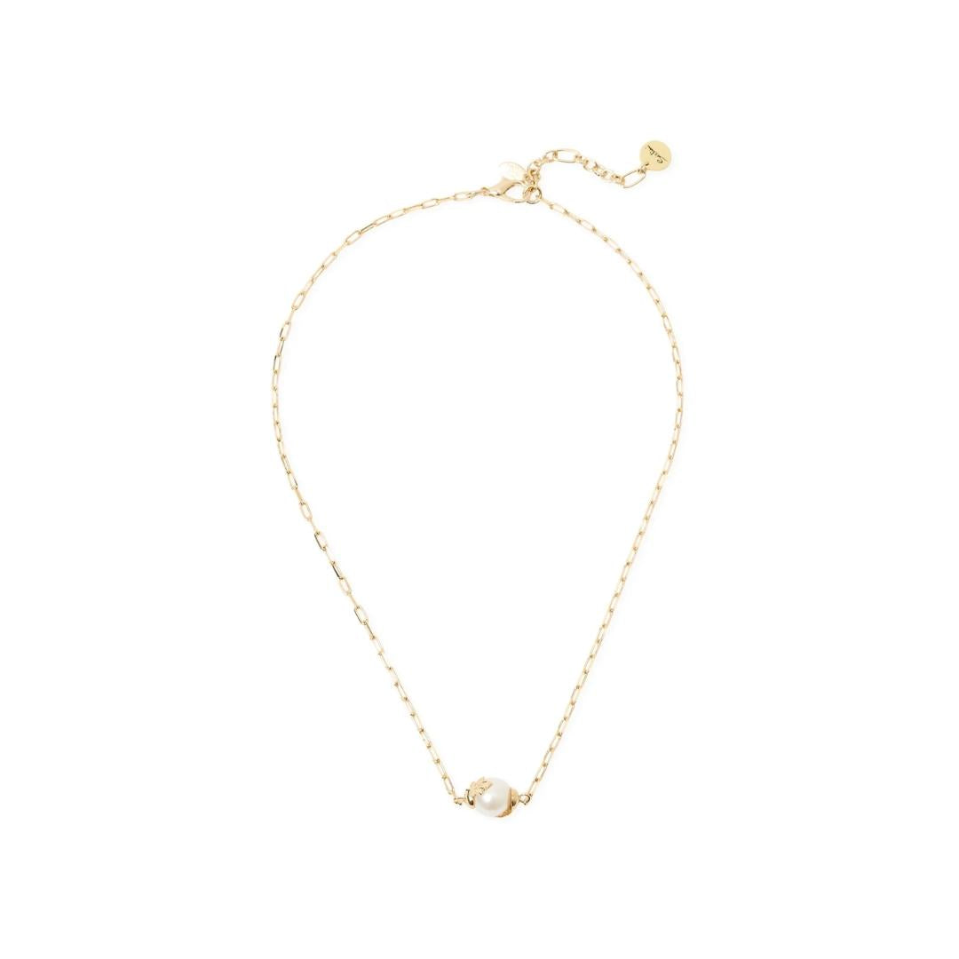 Collana Forzatina Perla Abbracciata Daphne