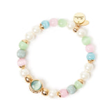 Bracciale Elastico Perle, Sfere e Cabochon Tarocchi